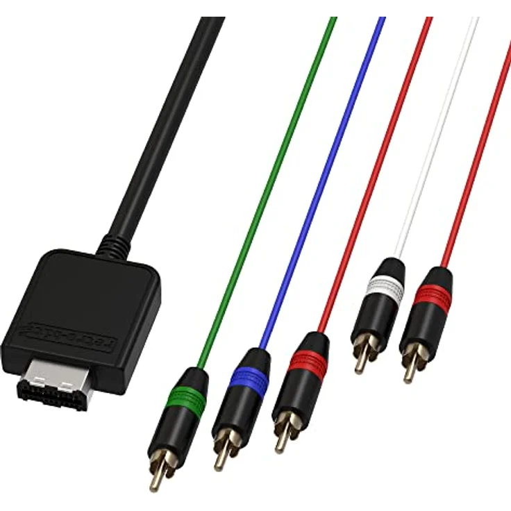 Retro-Bit Prism Component Cable für GameCube, 1.8m mit Unterstützung für 576p, kompatibel mit DOL-001 Modell – Bild 3