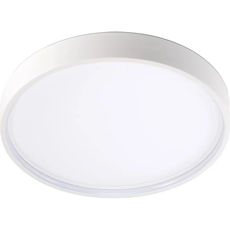 casa NOVA LED-Deckenleuchte 45 cm - Weiß - Aluminium - Dimmbar – Bild 1
