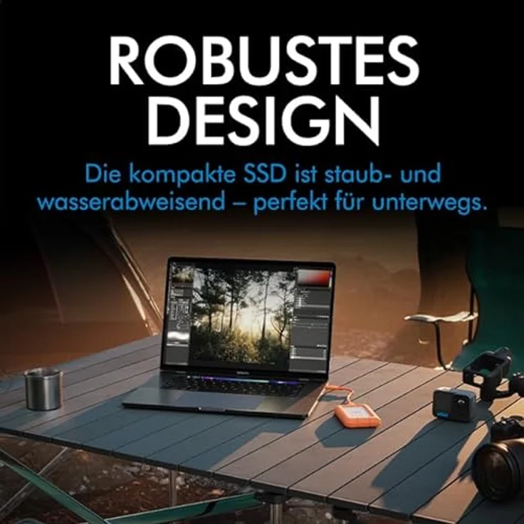 Seagate Rugged Mini externe SSD 1TB, 40 Gb/s, 2.000 MB/s,kompatibel mit PC / Mac / iPad / Thunderbolt 4 u. 3, inkl. 3 Jahre Rescue Service, Modellnr.: STMF1000400 – Bild 3
