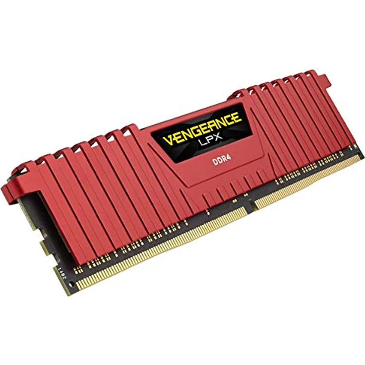 Corsair Vengeance LPX 16GB (2x8GB) DDR4 3200MHz C16 XMP 2.0 High Performance Desktop Arbeitsspeicher Kit, Rot - Preisvergleich – Bild 2