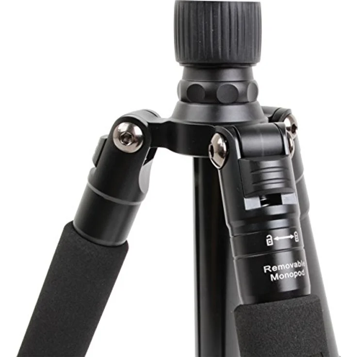 Bilora TP255-1 Twister Pro II 255-1 3-Bein/Einbein Stativ schwarz – Bild 6