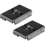 ayex 2 Stück 200PL-14 Adapterplatte Schnellwechselplatte für Manfrotto RC2 System