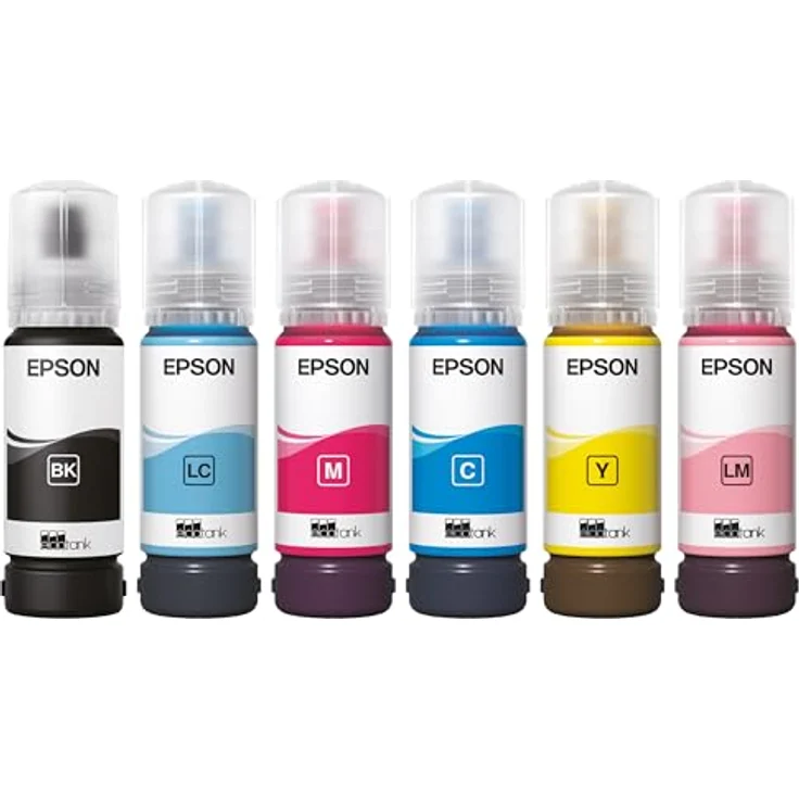 Epson 108 Tintenpatrone hellmagenta, original Nachfülltinte für EcoTank L18050 L8050 – Bild 4