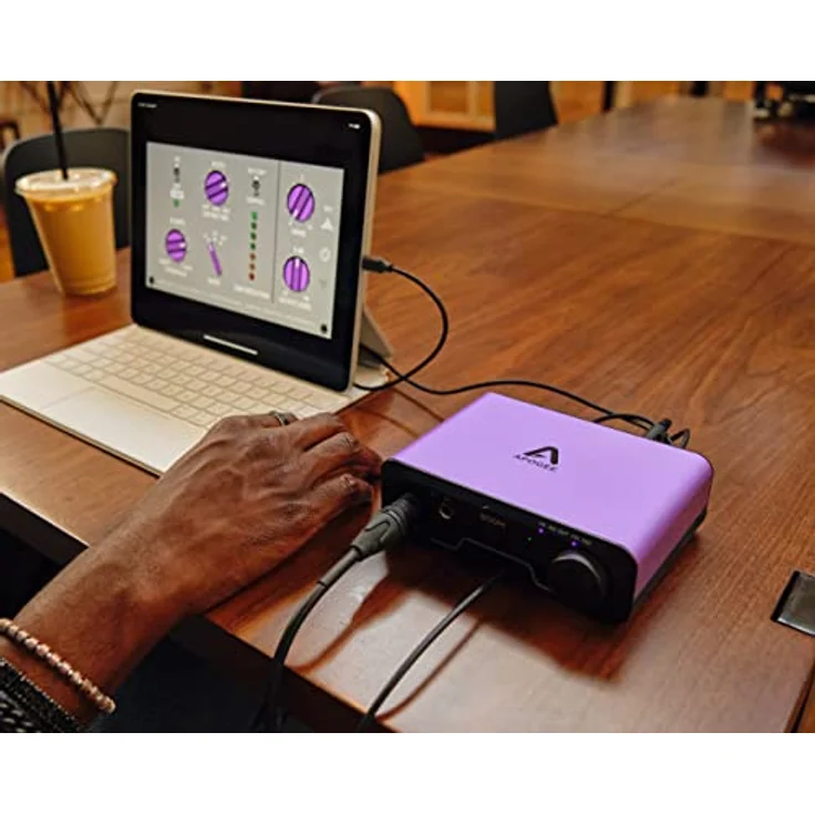 Apogee BOOM USB-C Audiointerface (für Studio- und Heimproduktionen, Null-Ohm Kopfhörerverstärker, Onboard Hardware-DSP, USB-C Buspowered) – Bild 5