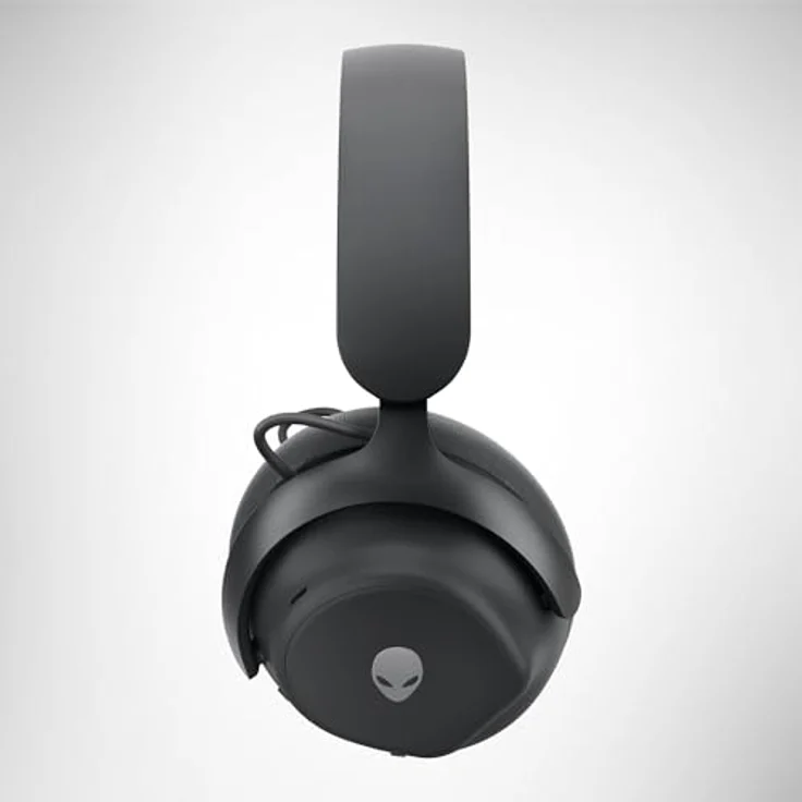 Alienware Pro Wireless-Gamingheadset – Kabellos, 50-mm-Graphen-Treiber, KI- & ANC-Geräuschunterdrückung, Dual-Mikrofone, E-Sport-optimiert, Dark Side of the Moon – Bild 17