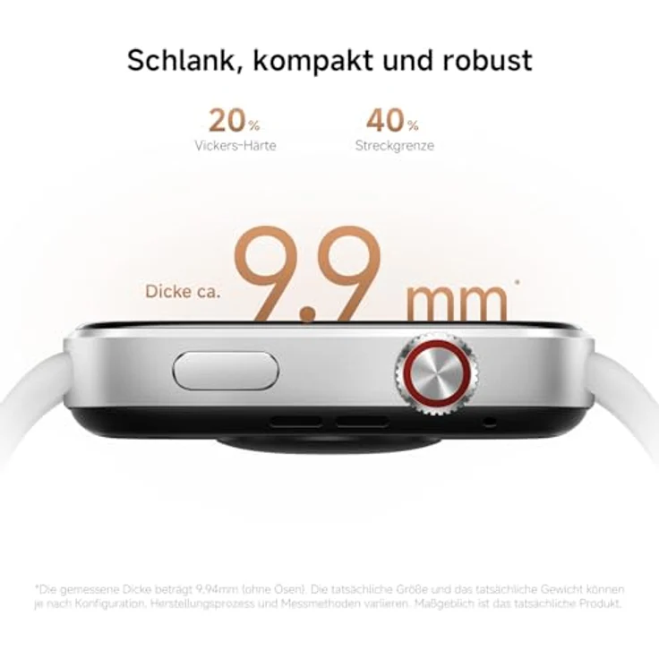 XIAOMI REDMI Watch 6, 43mm Smartwatch mit GPS, 5ATM wasserdicht, SpO2 und Pulsometer, azul – Bild 4