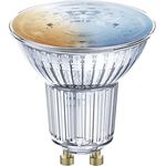 LEDVANCE Zigbee GU10 LED-Lampe, SMART+ SPOT TW, Wifi Reflektorlampe mit 4,7 W (350Lumen), Kaltweiß (2700K) LED retrofit Reflektorlampe mit smart home, Farbtemperatur einstellbar, PAR16, 1er Pack