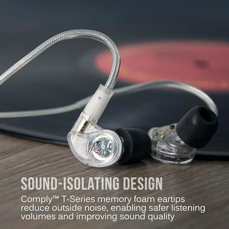MEE audio, M6 PRO 2. Generation Universal In-Ohr-Monitor 5 farblos – Bild 7