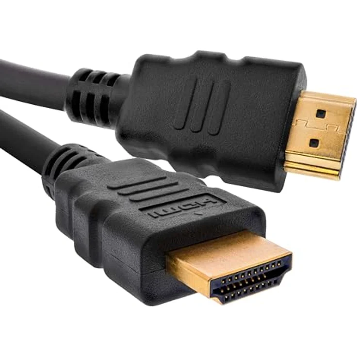 InLine 4k HDMI Kabel, HDMI-High Speed mit Ethernet, 2,5m, schwarz, für Blu-ray, PS5, Xbox Series, Switch, HDMI 2.0, UHD – Bild 1
