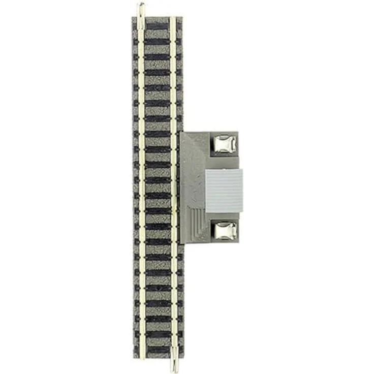 Fleischmann 9108 N piccolo (mit Bettung) Anschlussgleis, gerade 111mm – Bild 2
