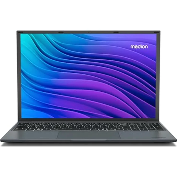 MEDION E16433 40,6 cm (16 Zoll) Full HD+ Laptop (Intel Core i7-13620H, 1 TB SSD, 16GB DDR5 RAM, 16:10 Display, Full HD Webcam, WLAN, Win 11 Home)