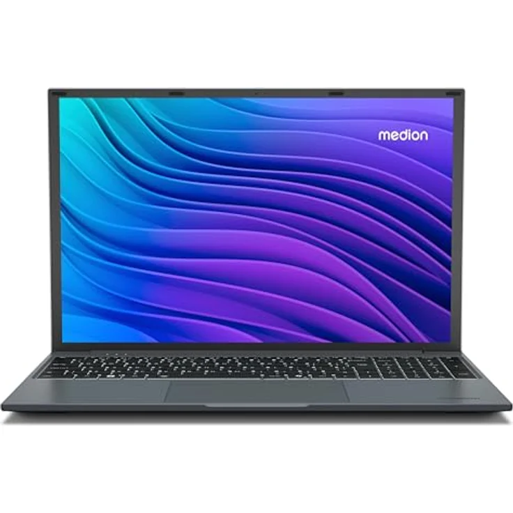 MEDION E16433 40,6 cm (16 Zoll) Full HD+ Laptop (Intel Core i7-13620H, 1 TB SSD, 16GB DDR5 RAM, 16:10 Display, Full HD Webcam, WLAN, Win 11 Home) – Bild 1