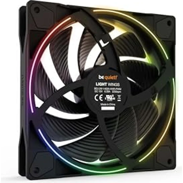 be quiet! Light Wings, 140mm PWM high-speed, Gehäuselüfter - Preisvergleich – Bild 4