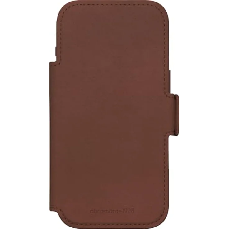 dbramante1928 Lynge - Flip-Hülle für Apple iPhone 17 Pro, aus hochwertigem genarbtem Leder, Braun, mit MagSafe-Kompatibilität – Bild 4