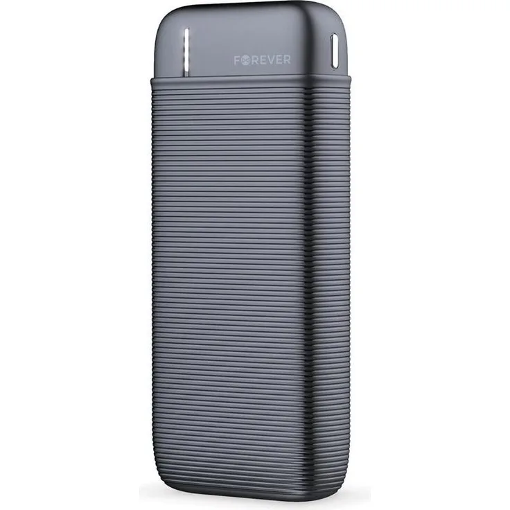 Forever Power Bank TB-100M, externe Batterie mit 10.000 mAh, Schwarz