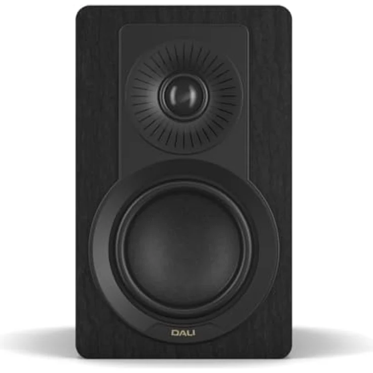 DALI KUPID Premium-Kompakt-Passiv-HiFi-Regallautsprecher, 2-Wege-Design mit 4,5-Zoll-Tieftöner und 1-Zoll-Hochtöner, inklusive Wandhalterung (Paar) – Black Ash – Bild 2