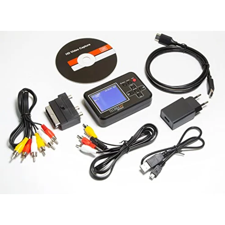 Technaxx Retro Video Digitizer, Game Recorder für die Digitalisierung von Video8, Hi8, SVHS und VHS, inkl. Video-Bearbeitungssoftware, schwarz – Bild 4