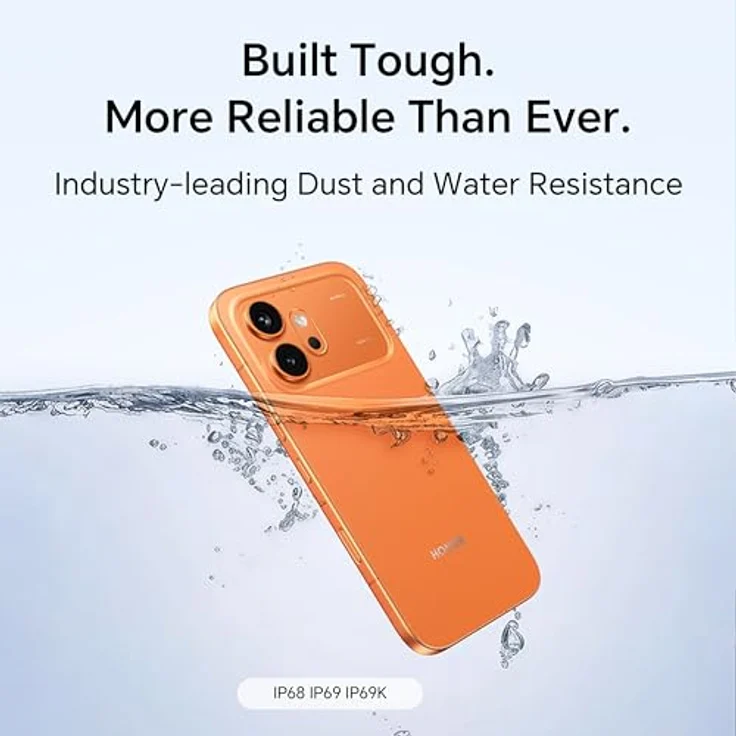 Honor 600 5G Dual Sim 8GB RAM 256GB - Orange (256 GB, Orange, Dual SIM, 5G), Smartphone, Orange – Bild 4