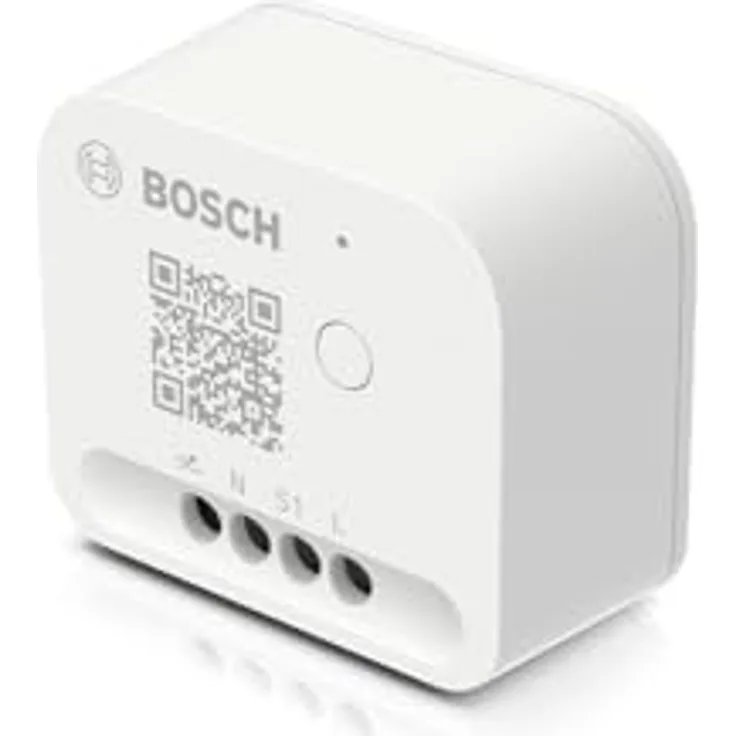 Bosch Smart Home Dimmer Schalter, Aktor zur smarten Steuerung von dimmbarer Beleuchtung, kompatibel mit Amazon Alexa, Google Assistant und Apple HomeKit