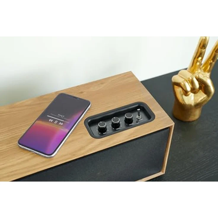 THOMSON - Coluna WS502, Bluetooth-Lautsprecher mit 100 Watt Gesamtmusikleistung, schwarz – Bild 5