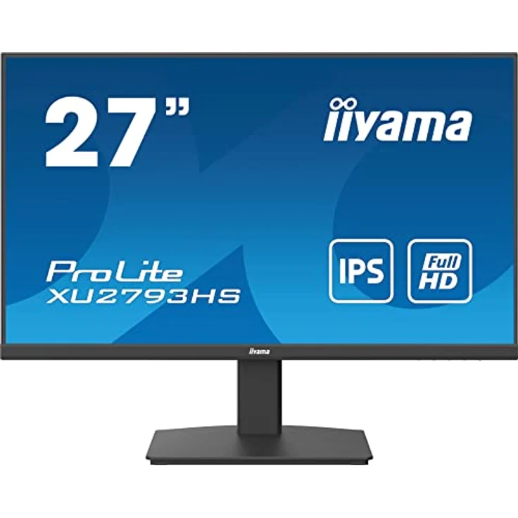 iiyama ProLite XU2793HS-B7 27" IPS LED-Monitor Full-HD 100Hz HDMI DP Adaptive Sync schwarz, Edge-to-Edge Design, IPS-Panel-Technologie – Bild 2