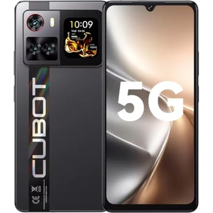 Cubot X100 (256 GB, Schwarz, 6.88", Dual SIM, 5G), Smartphone, Schwarz – Bild 6