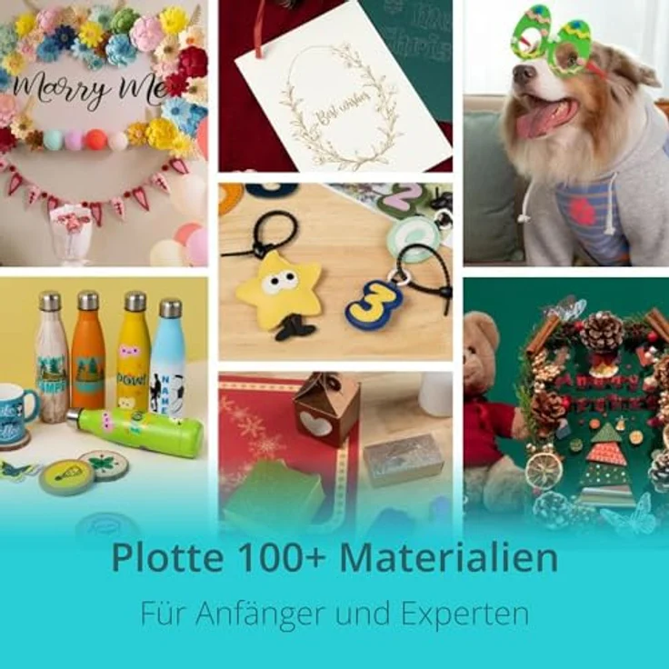 LOKLiK iCraft Plotter-Maschine – Schneidemaschine für Textilien und mehr, rosa, mit über 100 Schnittmaterialien und kostenloser Designsoftware – Bild 3