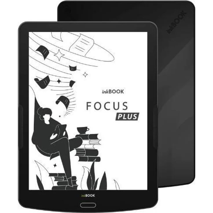 Inkbook Focus Plus, eReader mit E-Ink Display und 8 GB Speicher, Schwarz