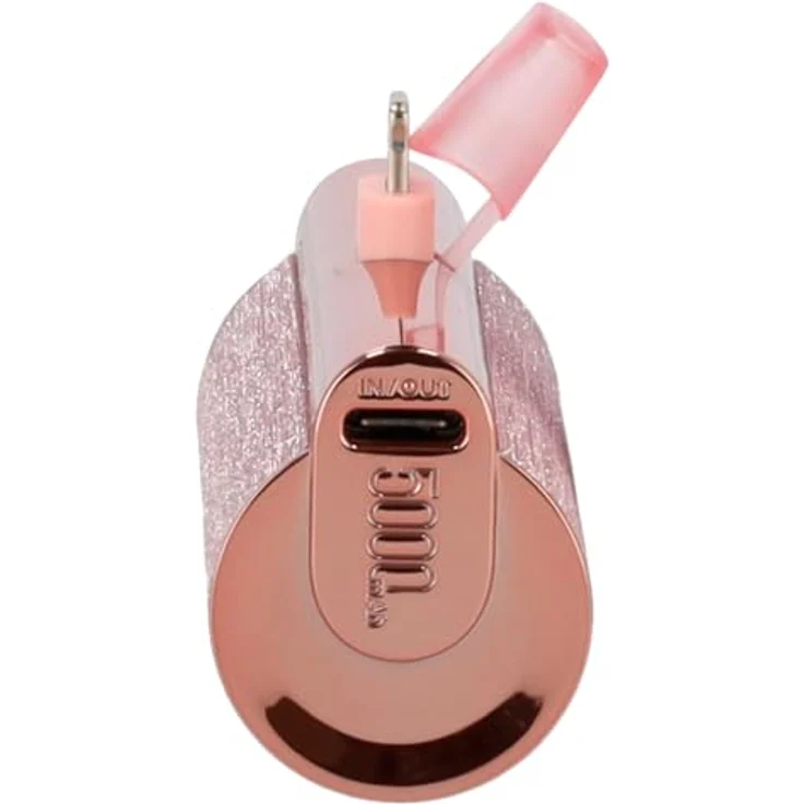 VEGER Tragbares Ladegerät, 5000 mAh, Metallic-Rosa, 20W Schnellladung, kompatibel mit iPhone 16/14/13/12/11/XS/XR/X/8/7/6s – Bild 2