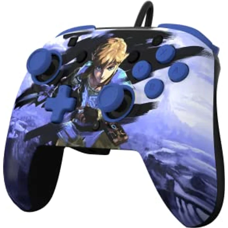 Pdp REMATCH Zelda Warrior Link Nintendo Switch-Controller Mehrfarbig One Size - Mit anpassbaren Features und USB Chat-Funktion – Bild 6
