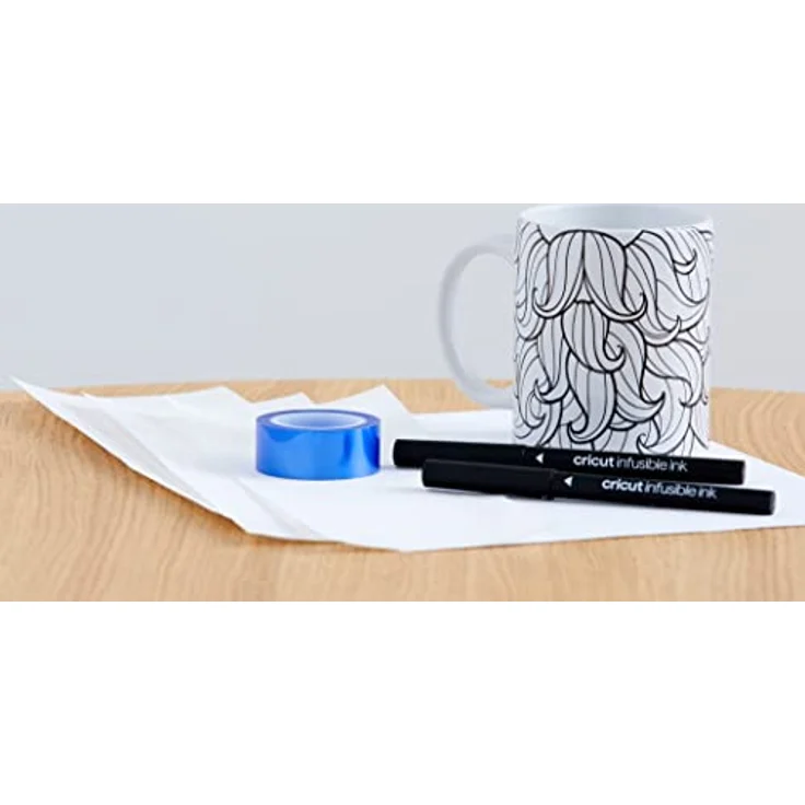 Cricut Mug Press Bundle, Tassenpresse für individuelle Designs, inklusive Infusible Ink Materialien, Weiß – Bild 7