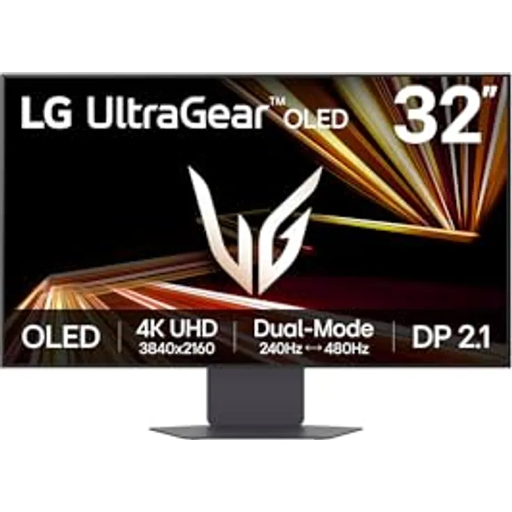 LG 32" 32GX870A-B (3840 x 2160 Pixel, 32"), Monitor, Schwarz