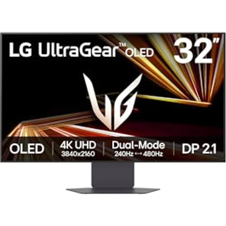 LG 32" 32GX870A-B (3840 x 2160 Pixel, 32"), Monitor, Schwarz – Bild 1