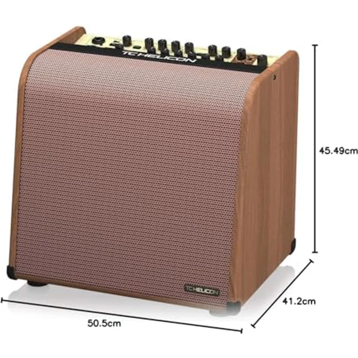 TC-Helicon Harmony V100, Akustikgitarren Verstärker mit 100 Watt Leistung, zweikanalig und Effektsektion – Bild 8