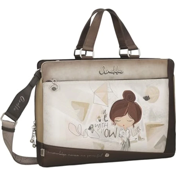 Anekke Sophia Aktentasche mit Laptopfach, 45 cm, mehrfarbig, 100% Polyurethan – Bild 3