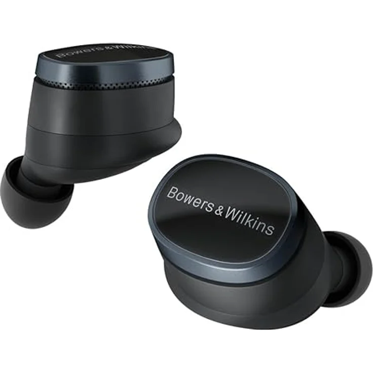 Bowers & Wilkins Pi8 True Wireless Kopfhörer mit Aktiver Geräuschunterdrückung, Bluetooth, AptX - Anthrazit Schwarz – Bild 1