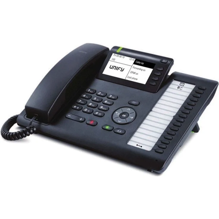 Unify OpenScape CP405T, Festnetztelefon mit Schnur, Schwarz