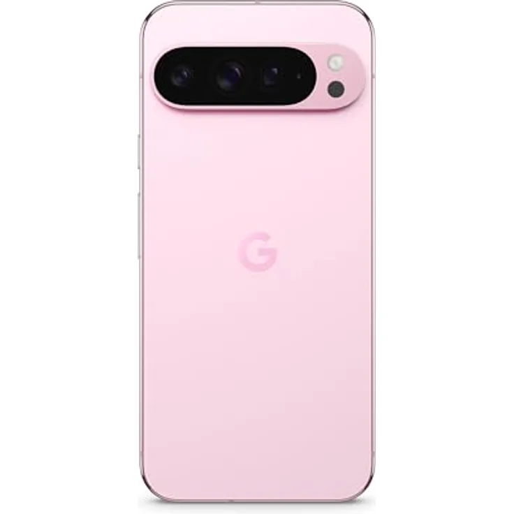Google Pixel 9 Pro XL – Android-Smartphone mit Gemini, Dreifach-Rückkamerasystem, 24 Stunden Akkulaufzeit, 6,8 Zoll Super Actua-Display – Rose Quartz, 256GB