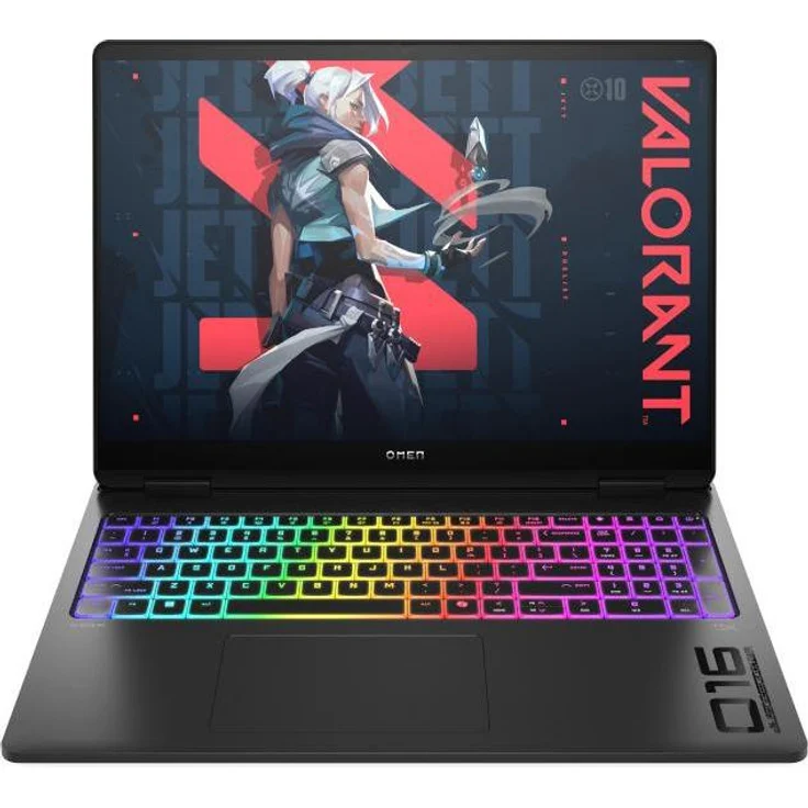 HP OMEN MAX Gaming Laptop 16-ah0001nc, 16" WQXGA, Intel Core Ultra 7 255HX, 32 GB RAM, 1 TB SSD, NVIDIA GeForce RTX 5070, Schwarz