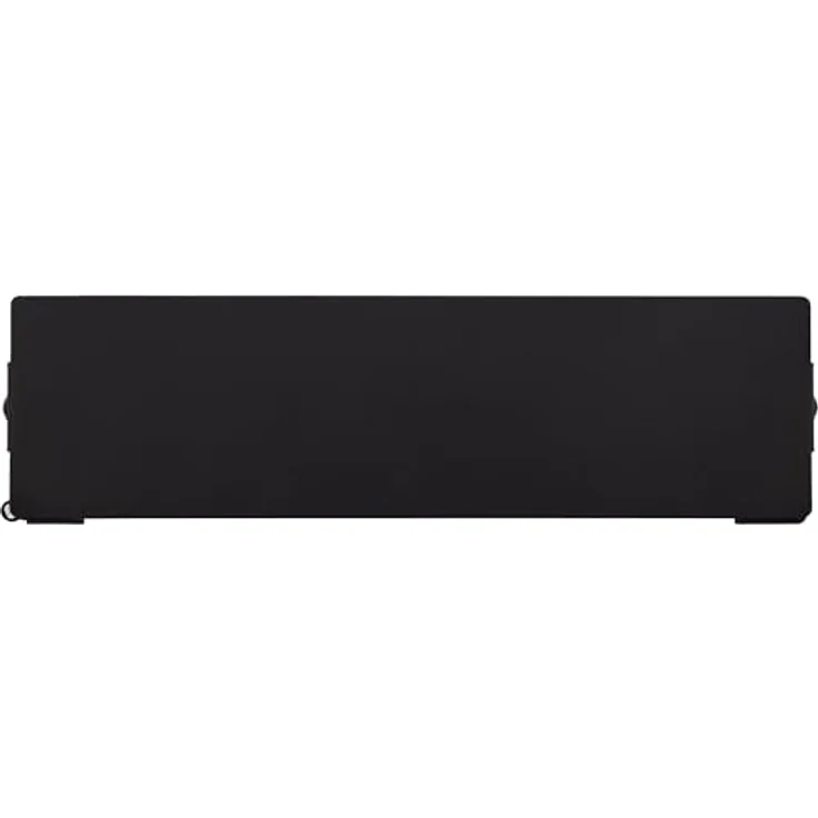 InLine 10 Zoll Mini Rack zur Wandmontage, 1HE stabile Halterung aus Metall, pulverbeschichtet, schwarz, 7,6 cm, für Netzwerkkomponenten, Modell 10101A – Bild 5