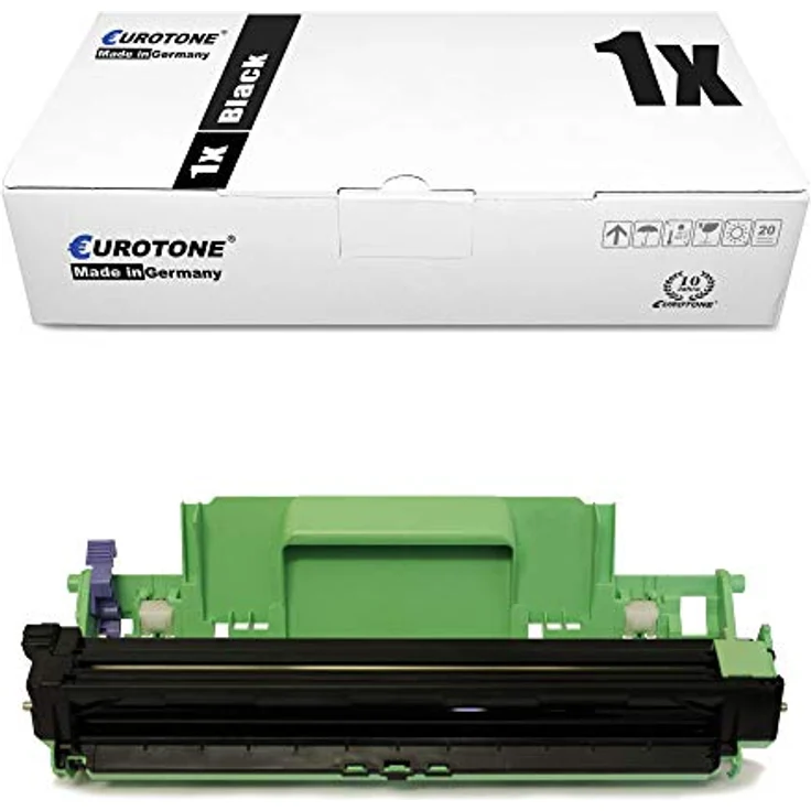 Eurotone Trommel DR1050 kompatibel für Brother MFC 1810, 1815, 1910, 1911, 10.000 Seiten, Schwarz – Bild 1