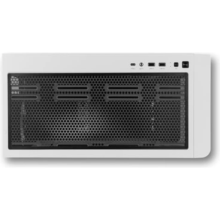 NOX Hummer ETHER, Miditower PC-Gehäuse mit gehärtetem Glas, USB-C und Anti-Staubfilter, Schwarz – Bild 7