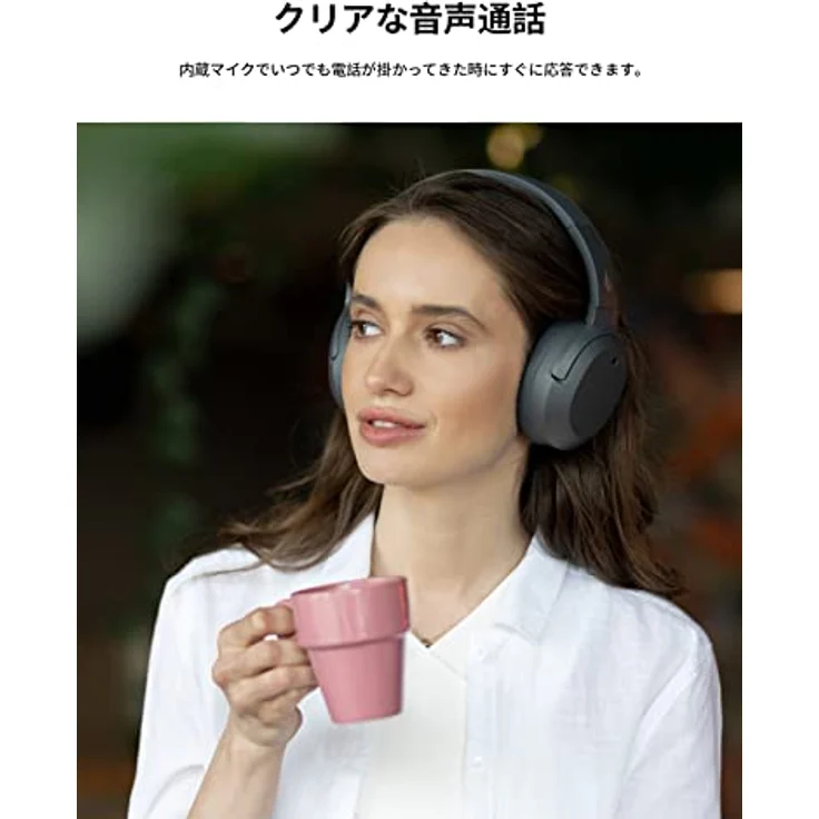 Edifier W820NB Bluetooth-Headset - W820NB GR, Grau – Bild 5