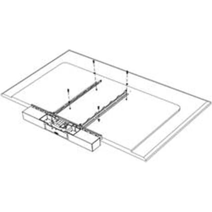 Poly Studio Wallmount X30 und X50, TV-Halterung für Videokonferenzsysteme – Bild 1