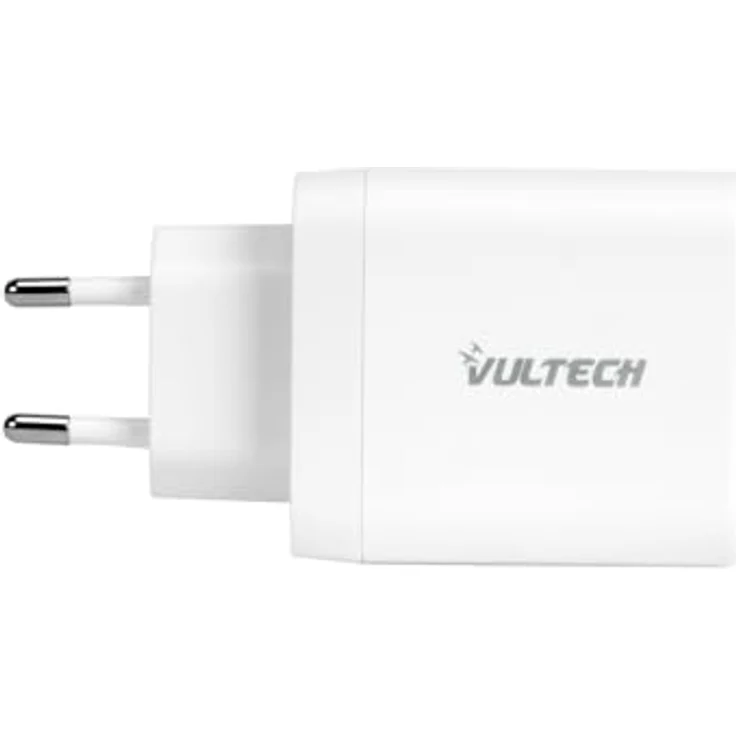 Vultech CC45-1C1A, Universelles Typ-C Ladegerät Weiß mit QC3.0, PD, PPS, 45W Quick Charge für gleichzeitiges Laden – Bild 9