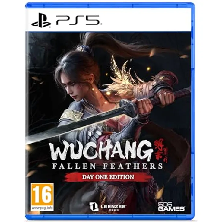 505 Games WUCHANG: Fallen Feathers [Day 1 uncut Edition], PS5-Spiel mit dynamischem Kampfsystem und deutscher Sprachversion