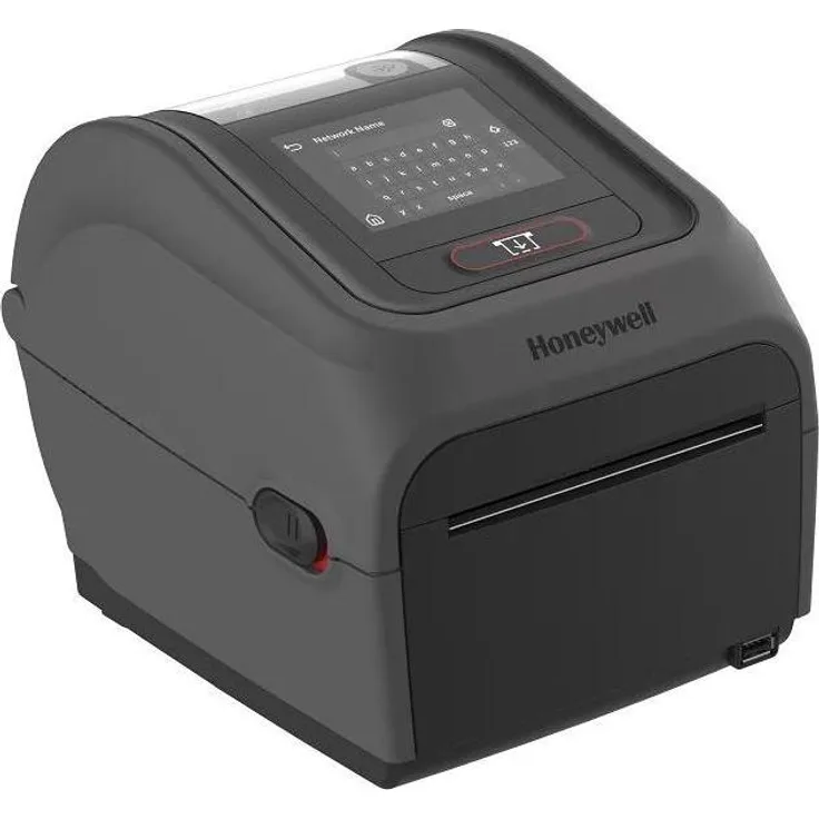 Honeywell PC45D200000200, Etikettendrucker mit 203 dpi, Direktthermiedruck, schwarz, für industrielle Anwendungen