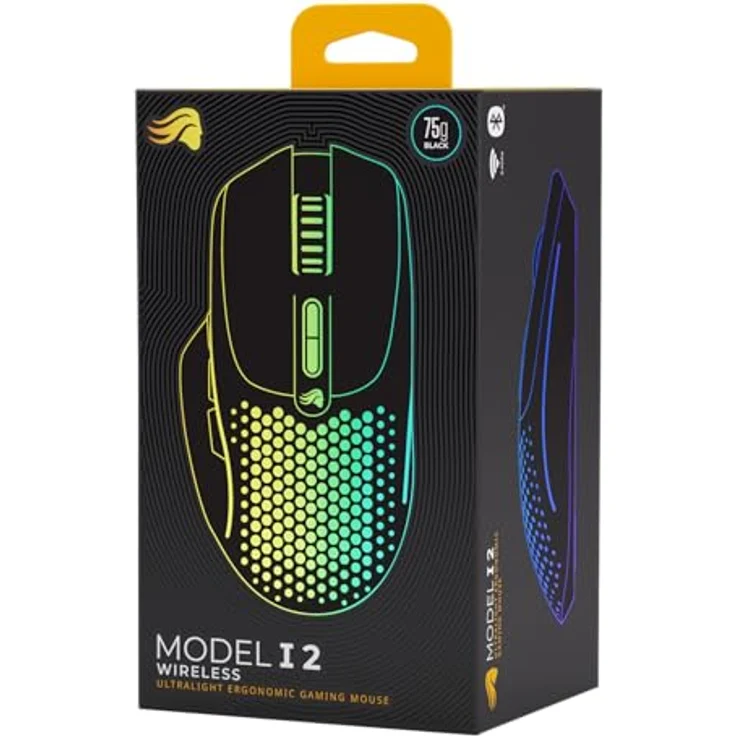 Glorious Model I 2 Wireless (Kabellos), Maus, Schwarz – Bild 16