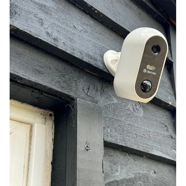 Denver Outdoor WiFi-Cam mit Akku IOB-209 Überwachungskamera (Außenbereich) mit Flutlicht und Zwei-Wege-Audio – Bild 5
