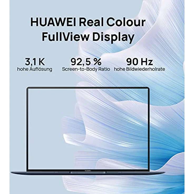 HUAWEI MateBook X Pro 2023 | 14,2'' Real Color FullView Touchscreen Notebook | 1,26 kg Metallic-Gehäuse | 13th Gen Intel Core i7 | 16GB RAM+ 1TB SSD | Ink Blue – Bild 3